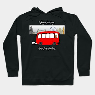 Veggie Sausage Tours London Hoodie